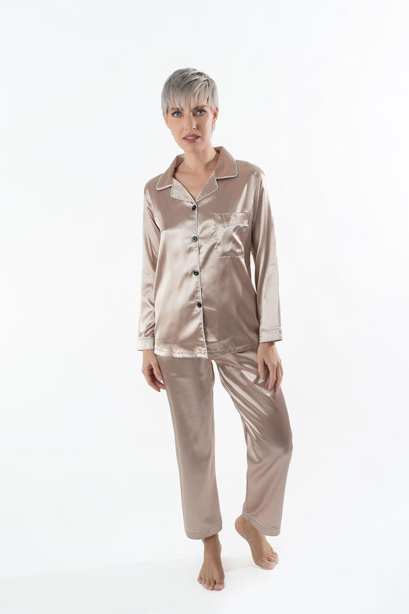 Luxurious Pajamas Set Sand