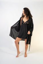 Lace Me Up Robe Set