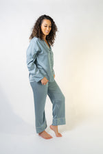 Cloud Nine Pajama Set in Snuggle Bleu